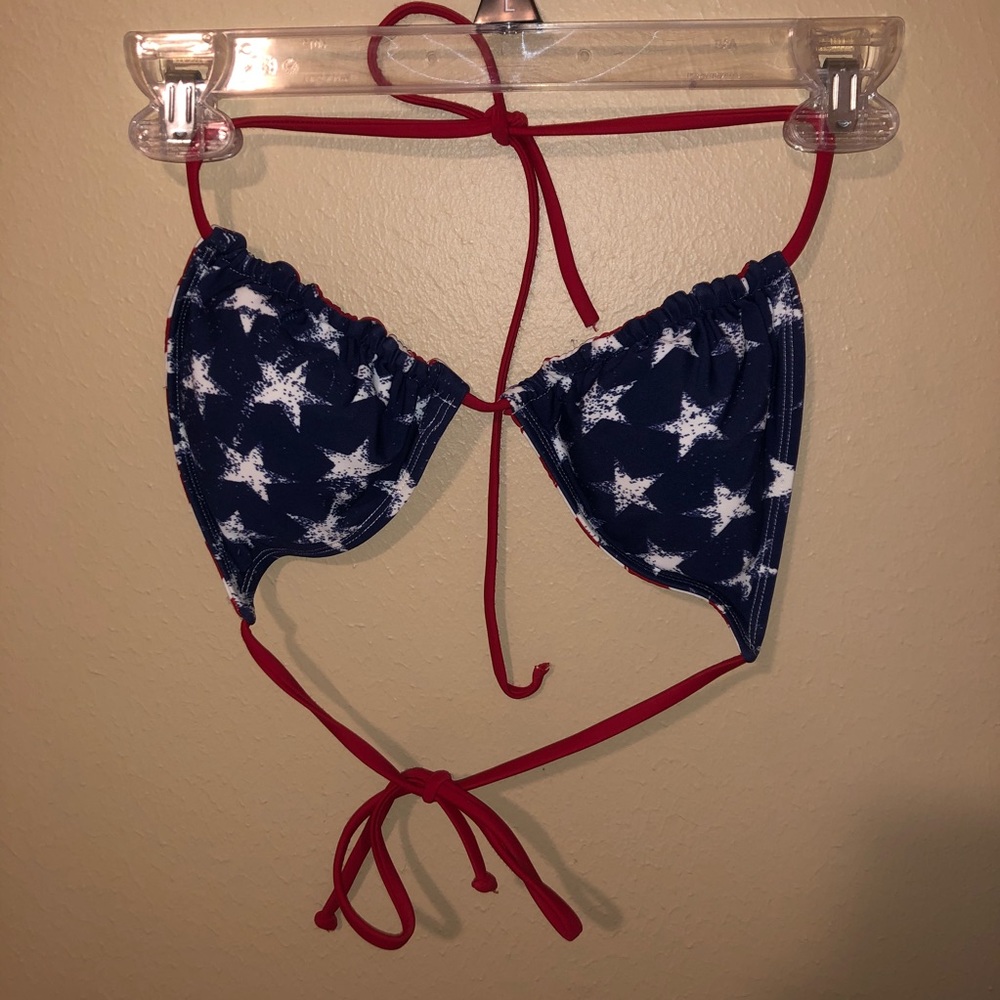 Target swim suit (reversible top)